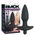 Black Velvets Silicone Vibrating Plug Medium