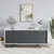 Wallity Komoda Bled 150x75x40cm Antracit-Bela