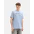 TOM TAILOR DENIM Majica  svetlo modra / temno modra / bela