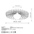 Opviq Luster Kaya-15225, 60x60x24, IP20, Bakarno-crni