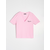Sinsay - Pamučna majica sa V-izrezom - pastelno roze