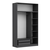 Hanah home Ormar 135x235x52cm Antracit