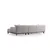 Atelier del Sofa Ugaona garnitura Jaguar L2-Chl, 280x160 cm, Bela