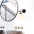 Opviq Roe 10715 Zidna lampa, Crno-Bela