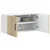 Vidaxl Omarica na steni LUCCA Sonoma hrast 80 x 31 x 40 cm