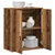 Kreveta 2 pcs Staro drvo 60 x 31 x 70 cm Konstruirano drvo