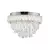 JUST LIGHT. 15092-17 - LED plafonsko svetlo KULUNKA LED/33W/230V sjajni hrom