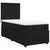 Vidaxl Box spring postelja z vzmetnico črna 80x200 cm žamet