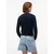 Tommy Jeans Pulover mornarska/rdeča/bela