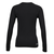 CCM LS Training Tee Black Senior XS