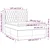 Greatstore Box spring posteljni z vzmetnico temno siv 140x190 cm blago