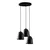 Opviq Luster Tattoo-6168, 44x125 cm, 3xE27, Crni