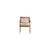 Hanah Home Stolica Carina, 51x76x52 cm, Braon