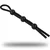 Ohmama Cord-Cock and testicles Ring Black