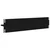 Police na zidu s policom 4 pcs Crni hrast 80 x 11,5 x 18 cm