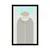 Plakat mavrica prihodnosti Mid-Century - 20x30 silver