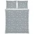 Posteljina 200x200cm 2x60x80cm Pusteblume