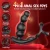 SuperLove Ultimate Pleasure Prostate Massager with Double Cock Ring & Remote Control Black