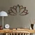 Wallity Zidna dekoracija Rusty Lotus, 35x60 cm, Braon