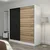 Hanah Home Garderober Kale-7157, 220x210x52 cm, Antracit-crni