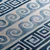 5-delna slika modre spirale in ornamenti - 100x50