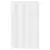 Voile zavjesa sa zavjesama 2 pcs Bijelo 175 x 140 cm Poliester