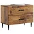 Noćni ormar Staro drvo 62 x 34,5 x 47,5 cm Konstruirano drvo