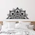 Atelier Del Sofa Zidna dekoracija Mandala-S-1, 118x1.5x59 cm, 1.5 mm, Crna