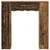 Okvir za kamin Staro drvo 102 x 20 x 102 cm Konstruirano drvo