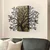 Sombra del Bosque -2 GreenBlack Decorative Wooden Wall Accessory