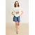 Trendyol Milla Ženska majica TWOSS26TS00288, Bela