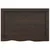 Kupaonska radna ploča tamnosmeđa 60x40x(2-4) cm tretirano drvo