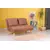 Atelier del Sofa Folde Sofa, 2 Sedišta, Braon