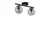 Conceptum Hypnose Luster Can, 20cm, 15 cm, E27 , Crni