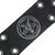 Pas Bafomet - Black krystal - modra - LSF2 35