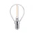 Philips LED Classic kapljična sijalka E14 P45 1,4W prozorna