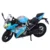 LEAN TOYS Motocikel športni kovinski, moder, 1:12