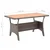 Vrtni stol sivi 120 x 70 x 66 cm od poliratana