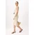 Trendyol Milla Ženska haljina Twoss25El00774, Bež