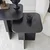 HANAH HOME Set pomoćnih stočića Blues Black