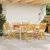 Sklopiva stolica s jastukom 6 pcs Bijelo 49 x 57,5 x 92 cm