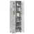 Highboard s policom FLORIN Betonski sivi 60 x 35 x 182 cm