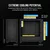 Corsair kućište 3000D AIRFLOW Mid-Tower/Gaming/ATX/kaljeno staklo/bez napajanja/crna