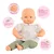 Punčka za oblačenje Bébé Chéri Mon Grand Poupon Corolle s rjavimi mežikajočimi očmi 52 cm