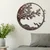Wallity Zidna dekoracija Rusty Tree, 66x68 cm, Braon