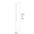 Conceptum Hypnose Luster Tempo-2082, 111cm, E27, 40W, IP20, Srebrne boje