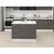 Hanah Home kuhinjsko ostrvo Alvinka 20236, 120 cm, belo / antracit