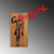 Wallity Zidna dekoracija Banksy - 16, 99 x 34 cm,  Smeđa