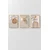 Wallity Slika 3Dartsoho129, 3 dela, 33 x 48 cm
