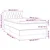 Vidaxl Box spring postelja z vzmetnico temno rjava 100x200 cm blago